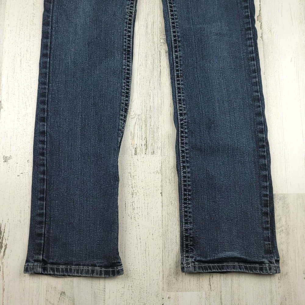 MEK Harrison Straight Leg Jeans Men’s 31x32 Dark Wash Premium Denim Classic Fit - Picture 3 of 11